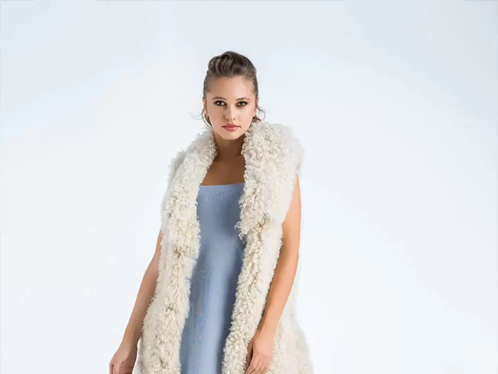 veste de blana miel