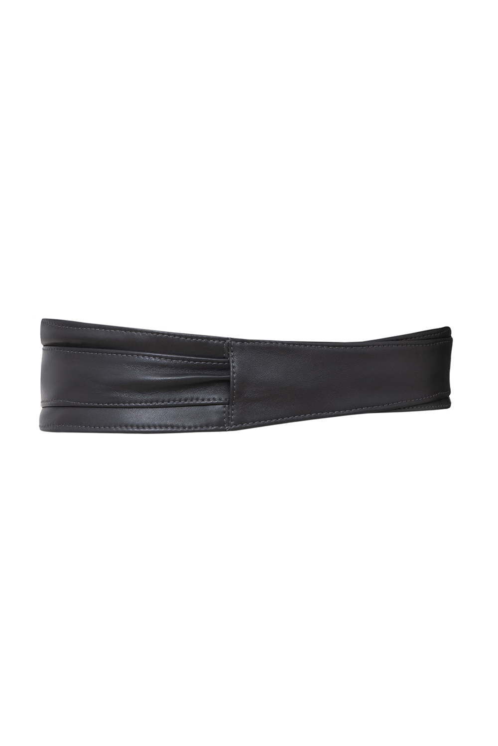 Curea din piele 972 gri 2