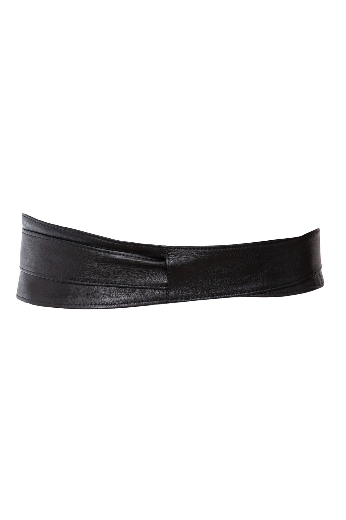 Curea din piele 972 negru 2