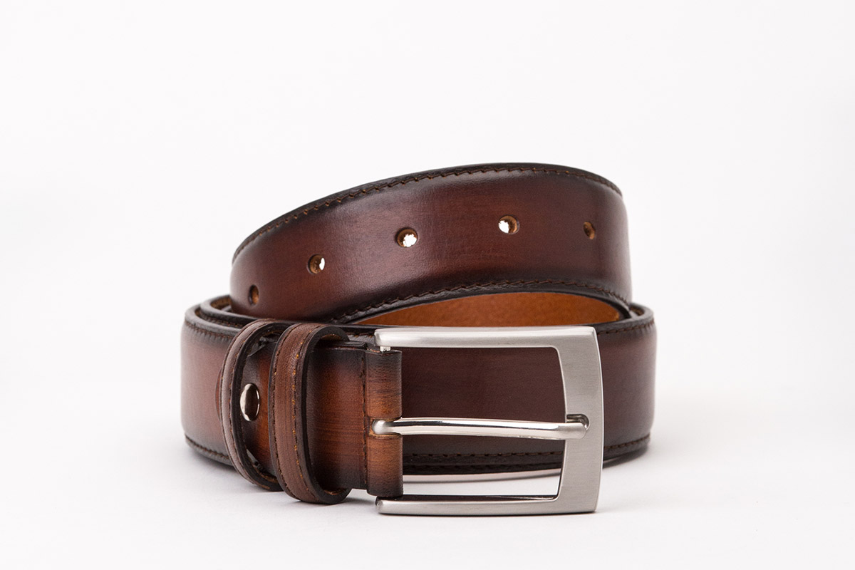 Curea din piele C003 maro 2