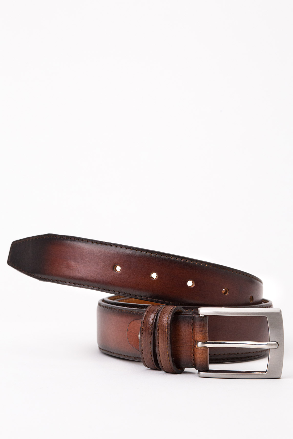 Curea din piele C003 maro 3