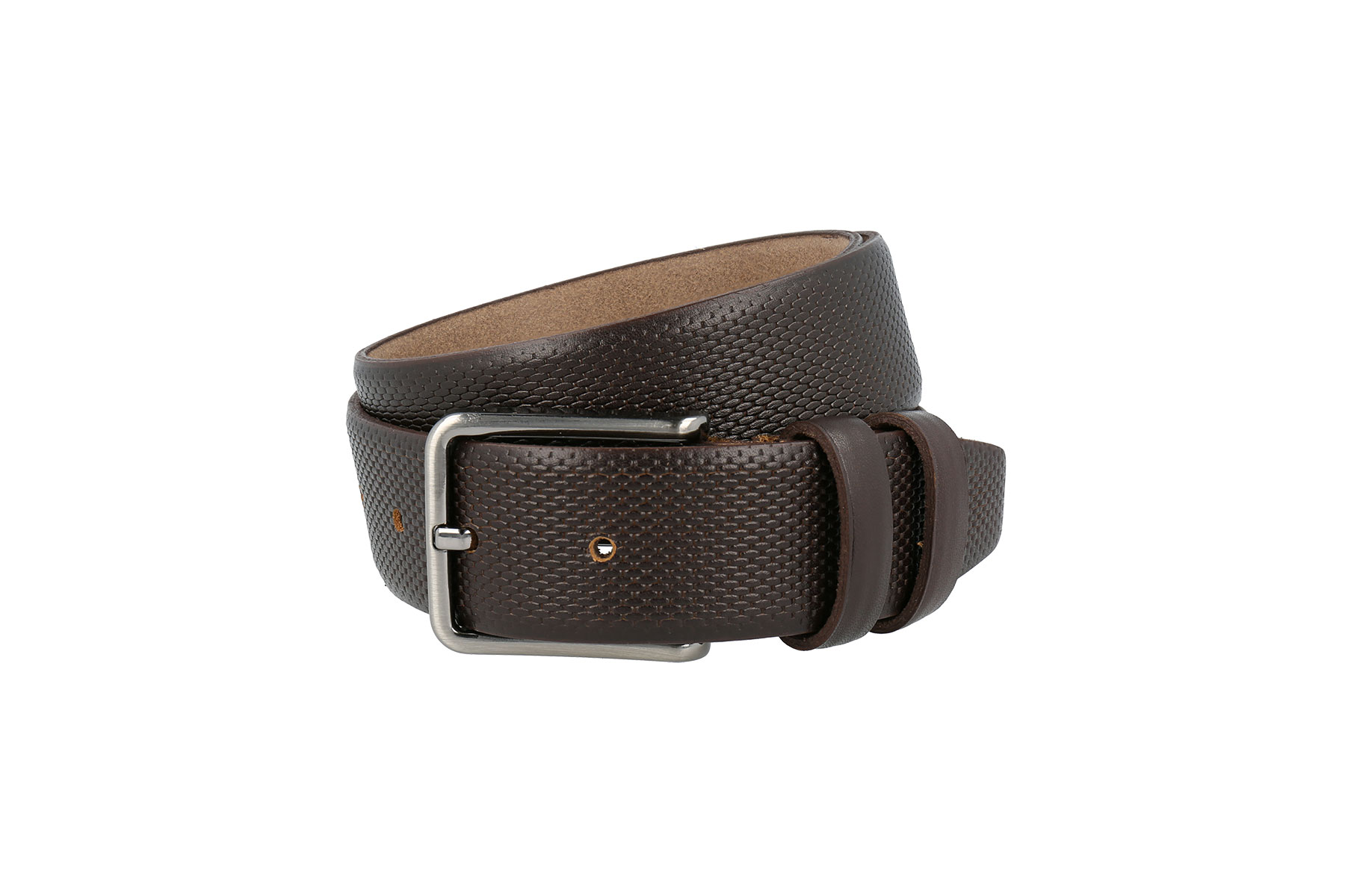 Curea din piele C011 maro 1