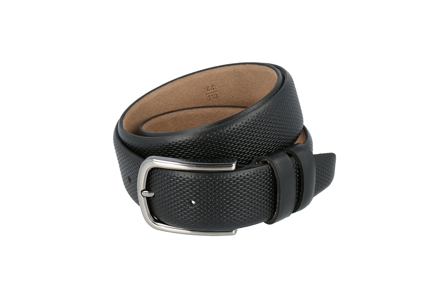 Curea din piele C011 negru 2