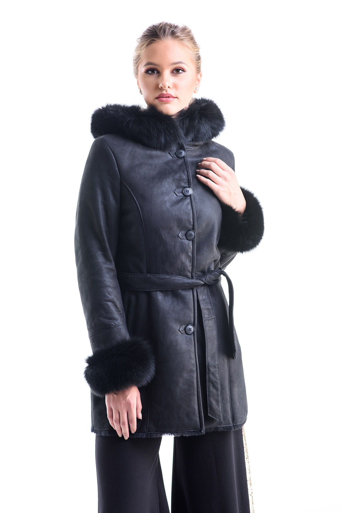 Haina de blana 206 V negru 2