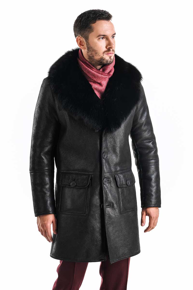 Haina de blana 355 V negru 2