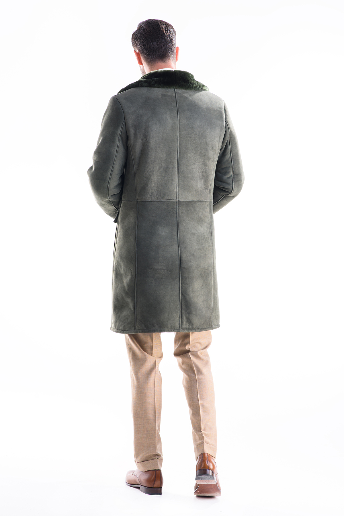 Haina de blana barbati 345 olive 5