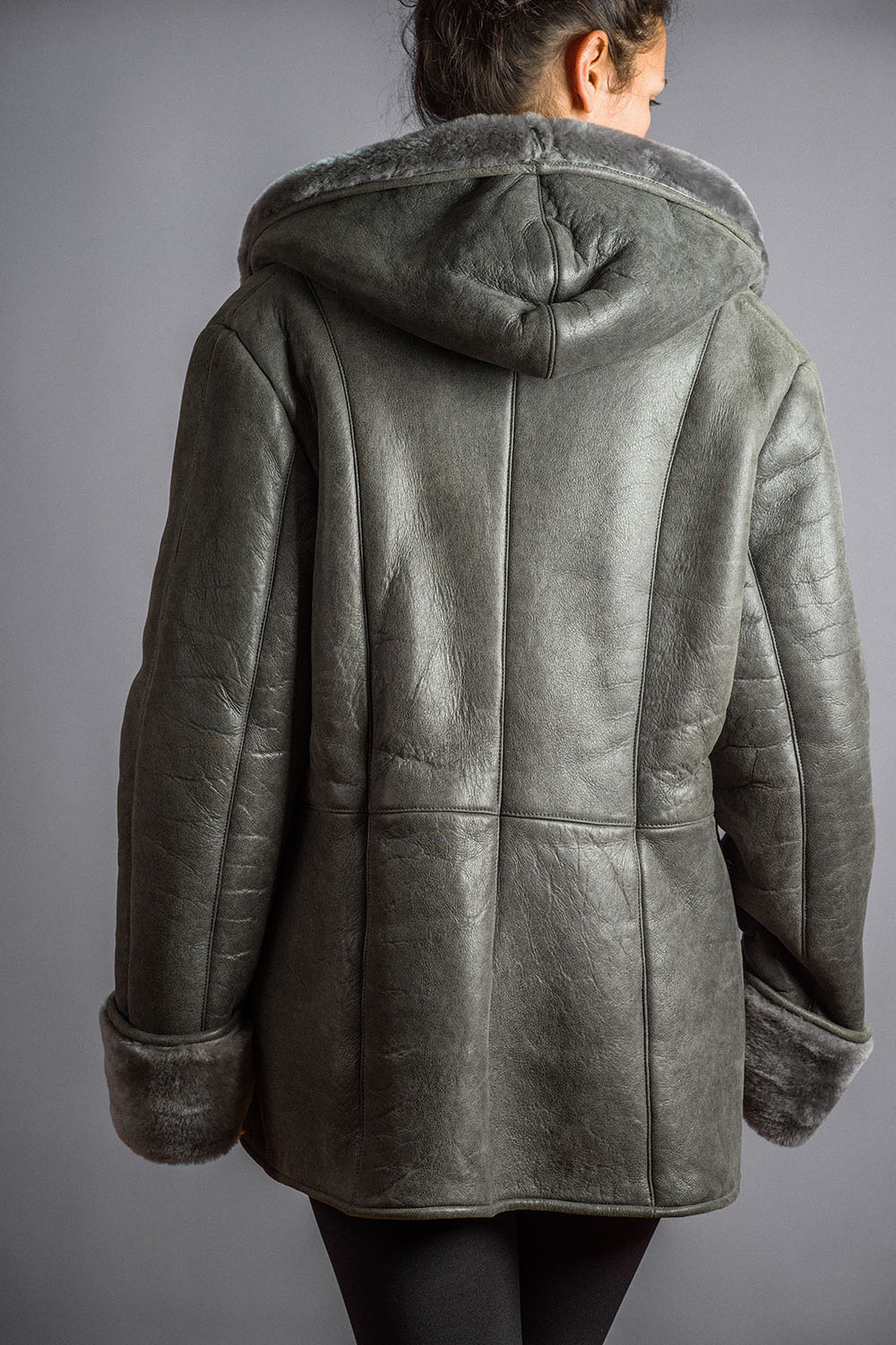 Haina din blana 225 gri 2