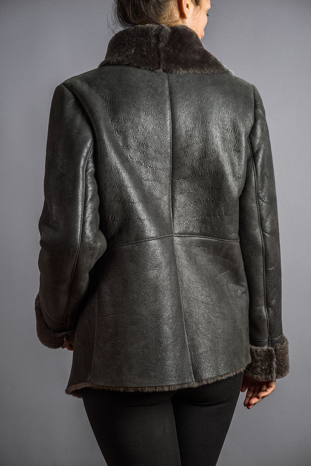 Haina din blana 239 gri 2