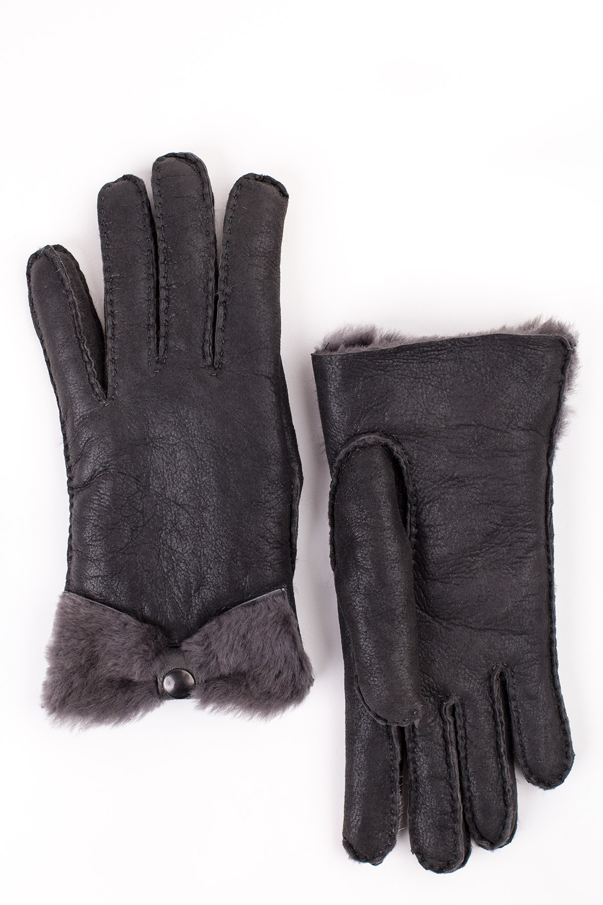 Manusi din piele 712 gri Manusi din piele 712 gri