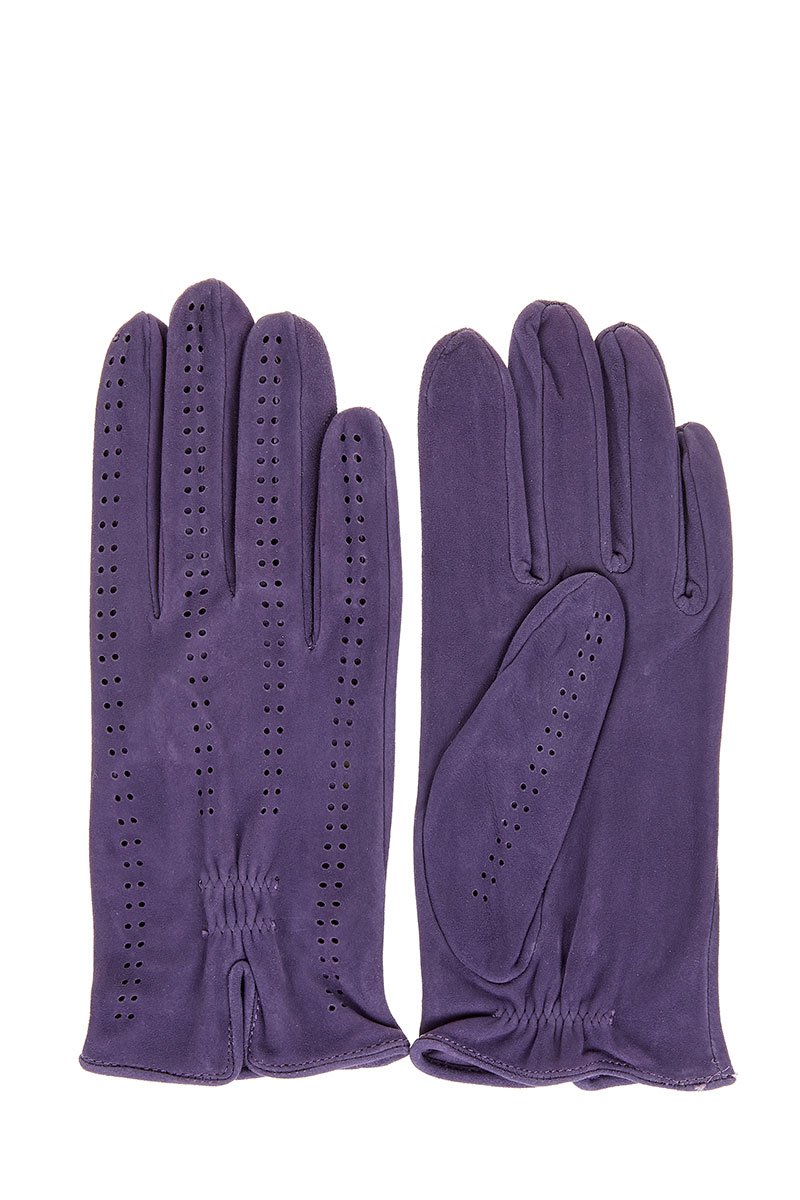 Manusi din piele M107 mov 1
