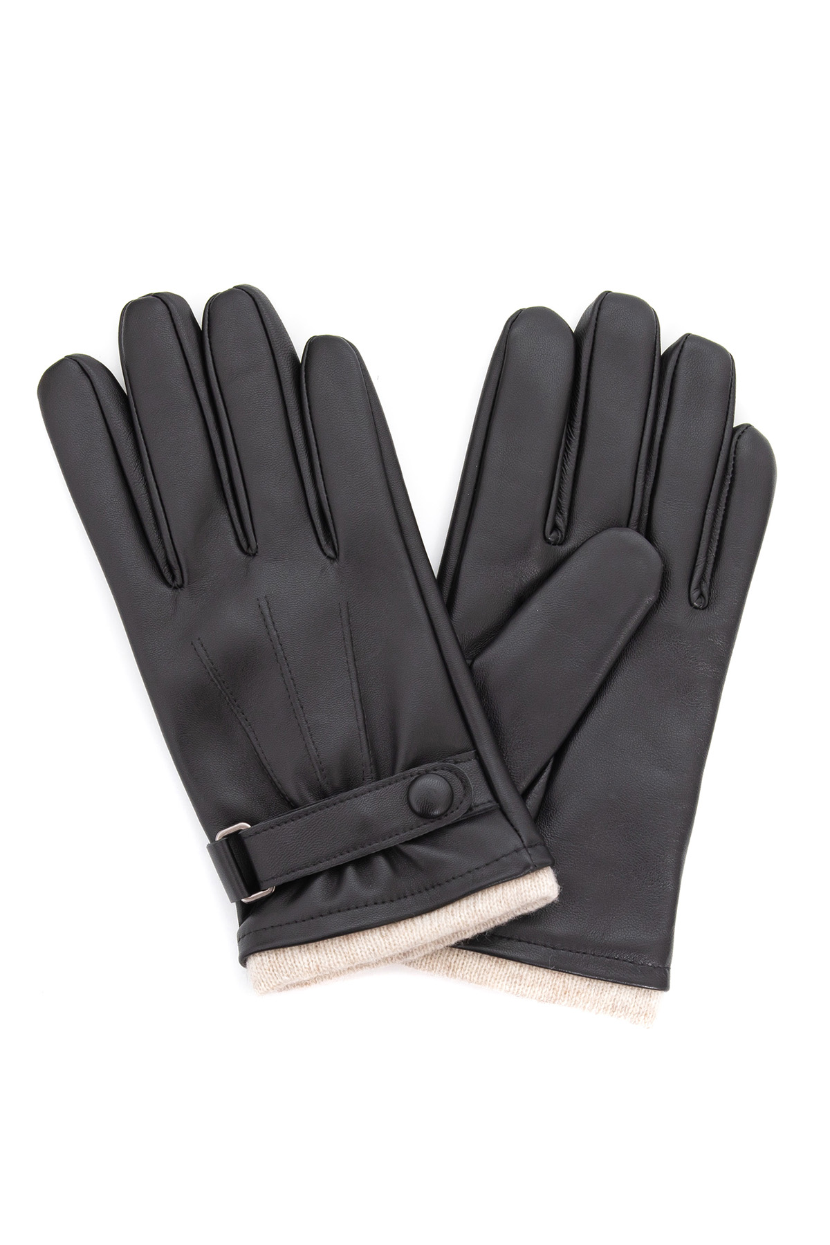 Manusi din piele M218 negru 2