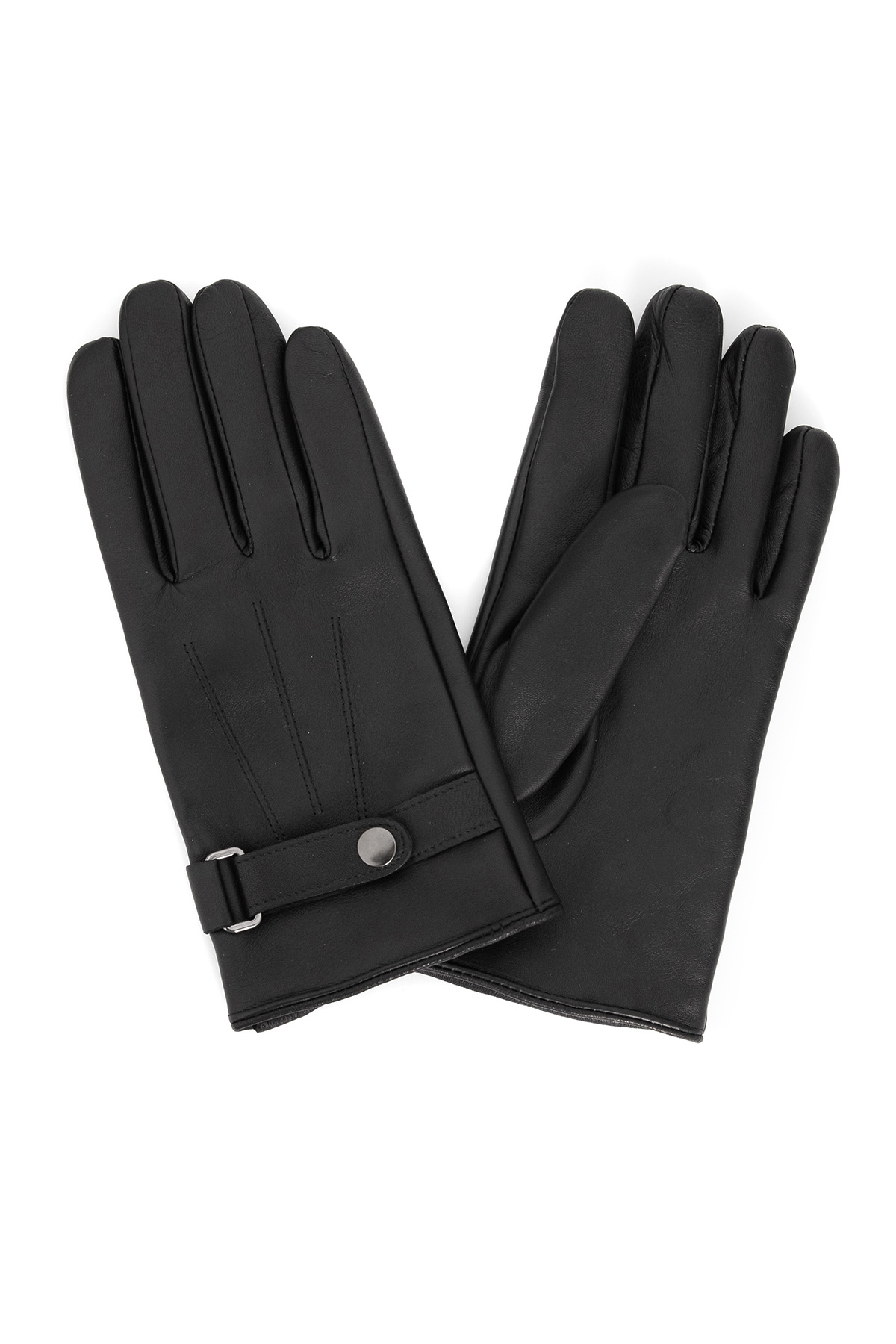 Manusi din piele de ovina M200 negru 2