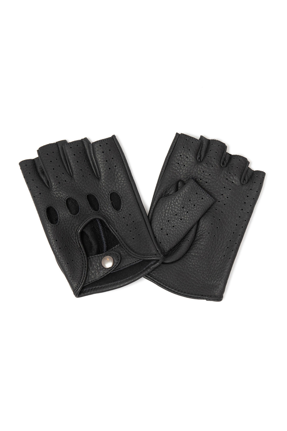 Manusi din piele de ren M211 negru 2