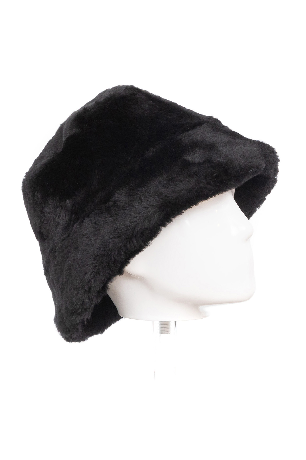 Palarie din blana de miel 543 negru 1
