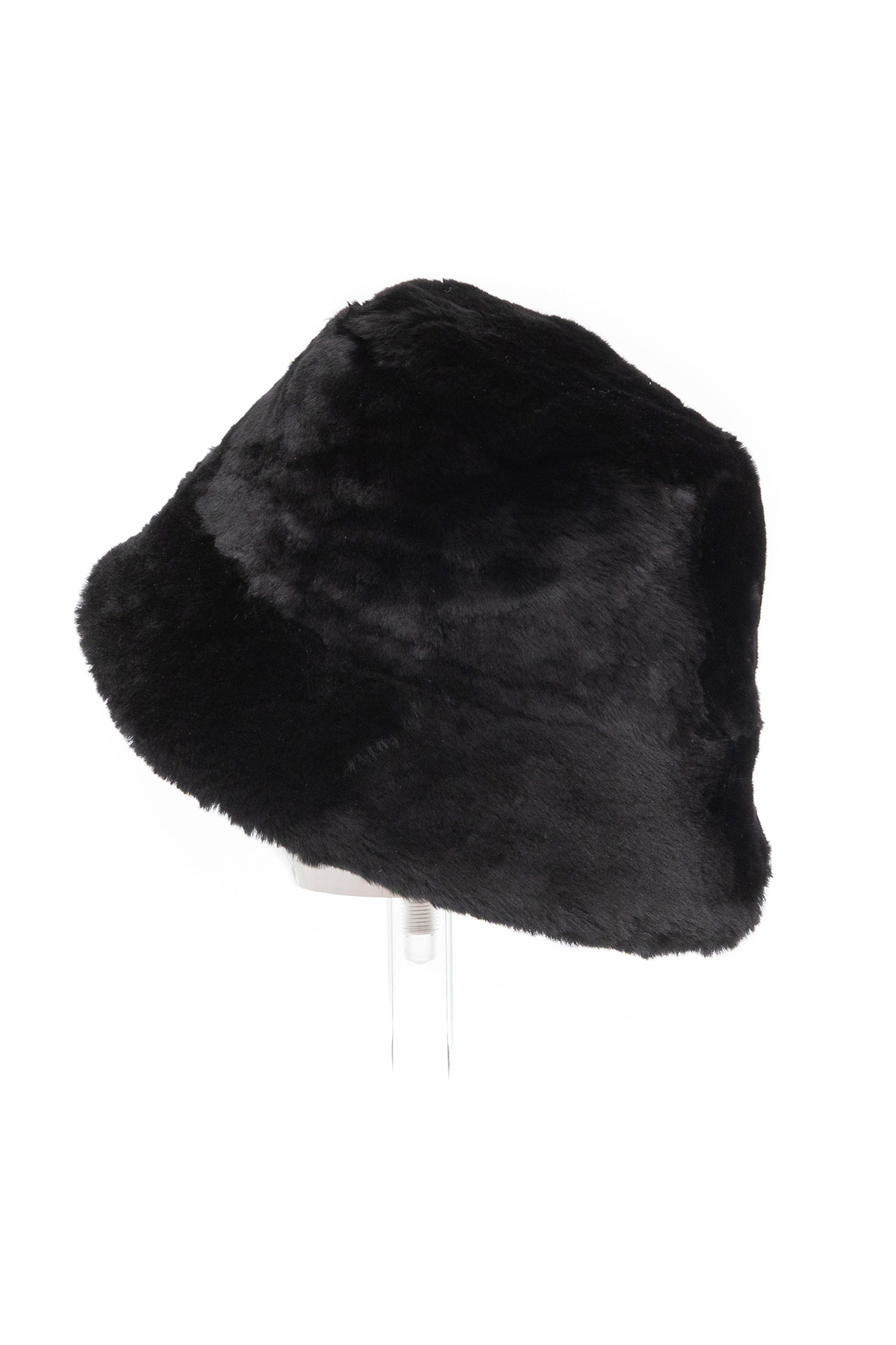 Palarie din blana de miel 543 negru 2