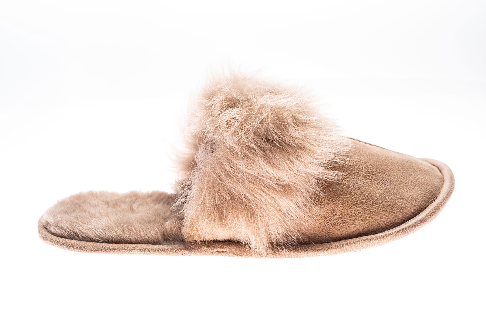 Papuci de casa din blana 902 bej 3 Papuci de casa din blana 902 bej 3