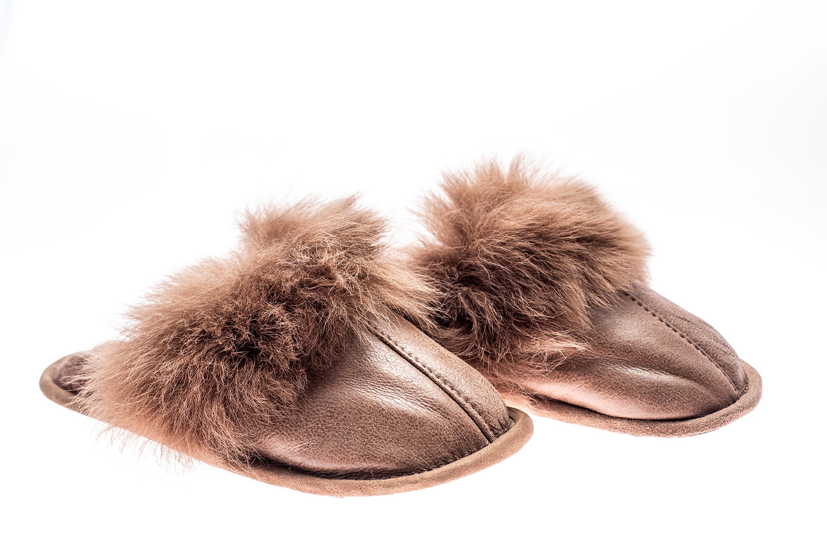 Papuci de casa din blana 902 cenusiu 1 Papuci de casa din blana 902 cenusiu 1