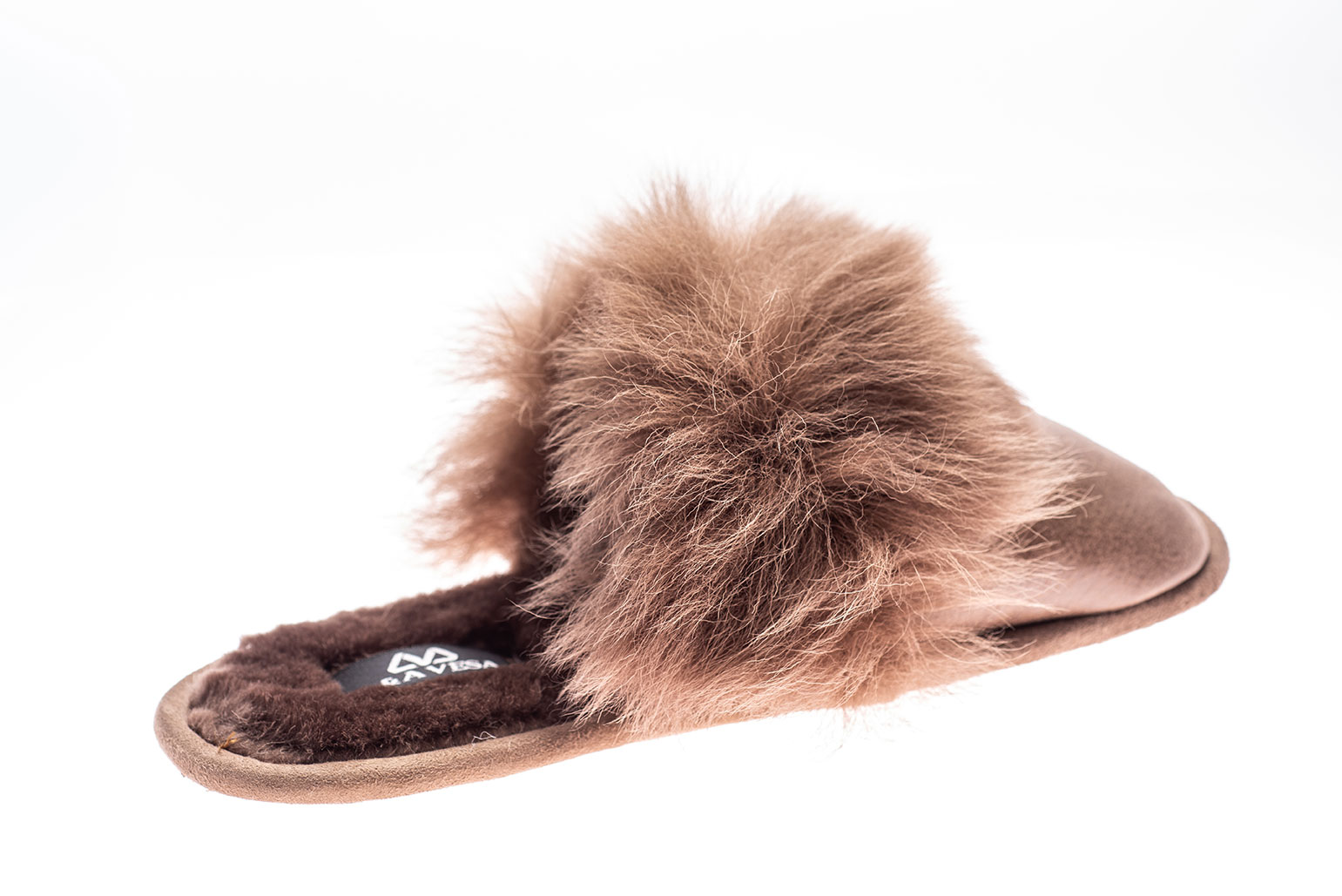 Papuci de casa din blana 902 cenusiu 2 Papuci de casa din blana 902 cenusiu 2