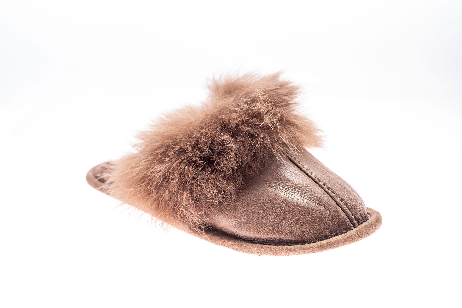 Papuci de casa din blana 902 cenusiu 4 Papuci de casa din blana 902 cenusiu 4