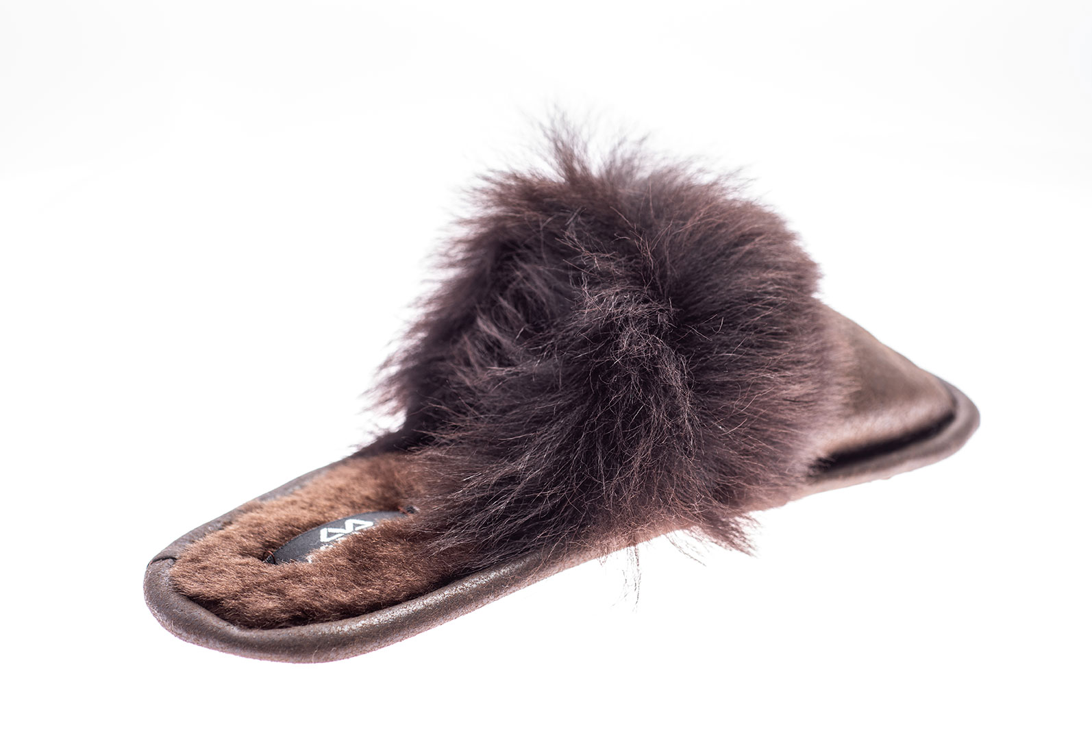 Papuci de casa din blana 902 maro 2 Papuci de casa din blana 902 maro 2