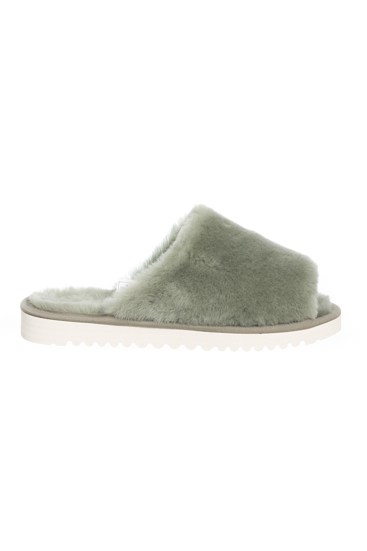 Papuci din blana naturala 907 menta 2