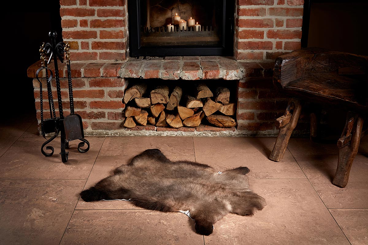 Piele de miel cu blana 994 maro 1