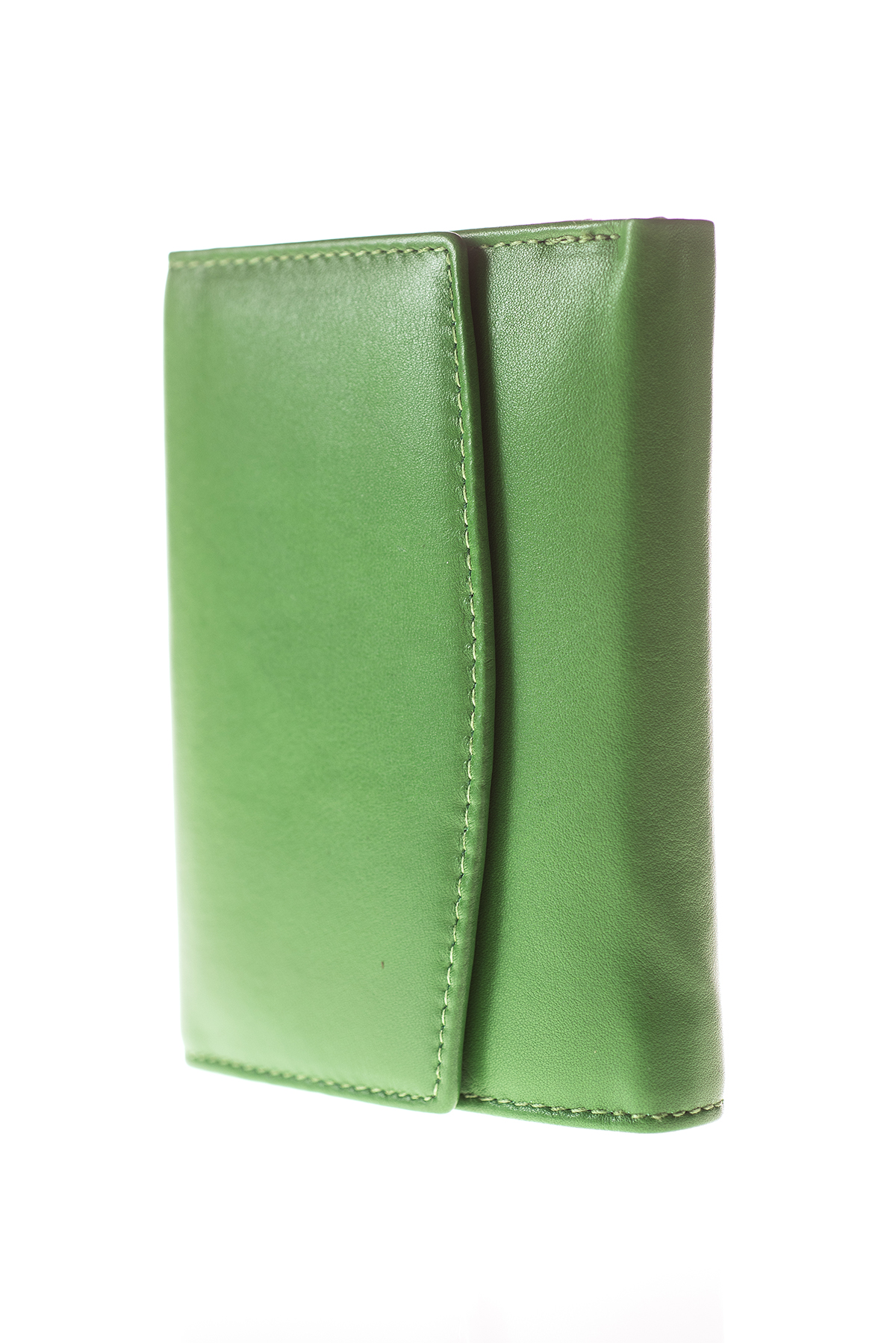 Portofel din piele dama P21 verde 1 Portofel din piele dama P21 verde 1