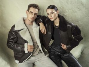 Pantalon din piele naturala pentru dama