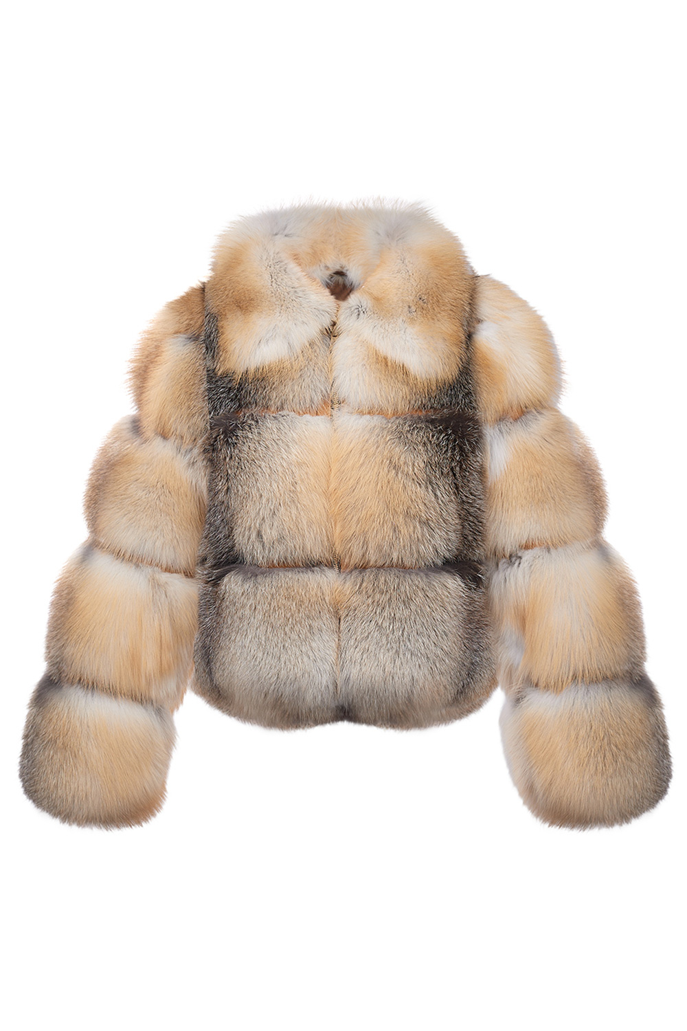 Jachetă din Blană Naturală de Vulpe Golden Island 2099 Jachetă din Blană Naturală de Vulpe Golden Island 2099